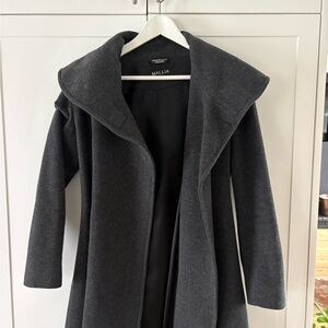 Women's Charcoal Pea Coat